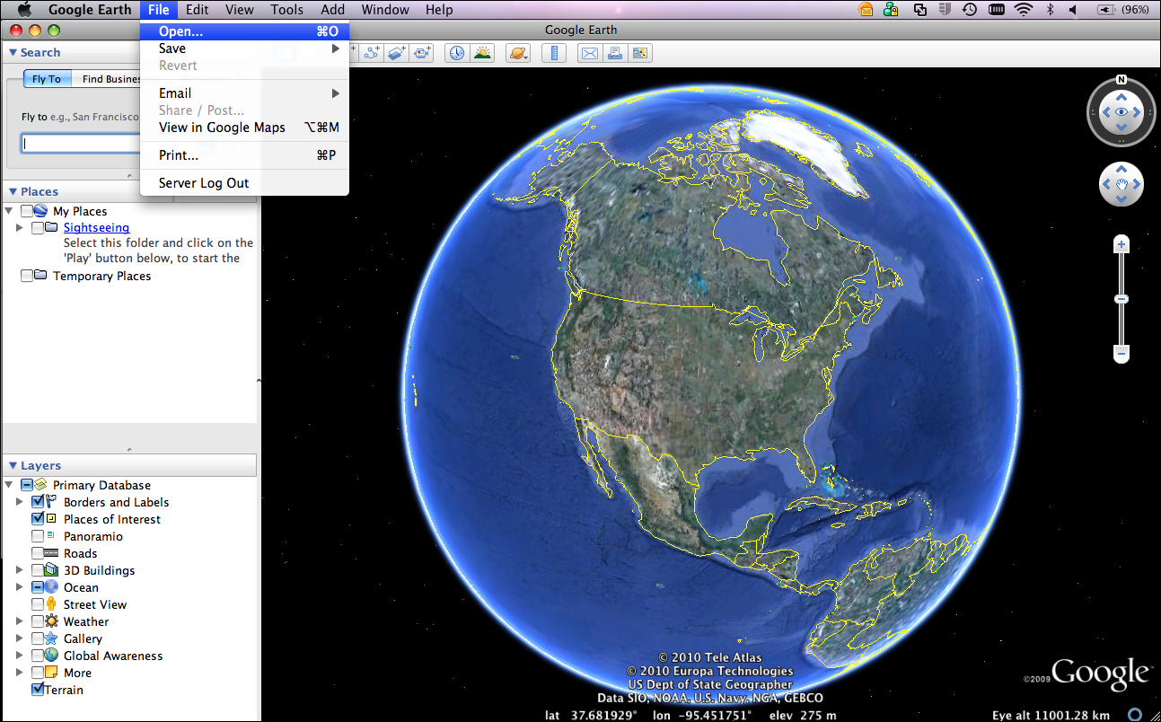 Google Earth For Mac 10.6.8